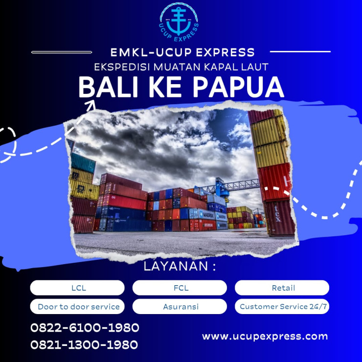 Ekspedisi murah Denpasar Bali ke Timika EMKL-Ucup Express