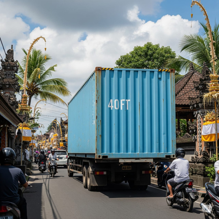 Ekspedisi via Kontainer Karangasem Manokwari